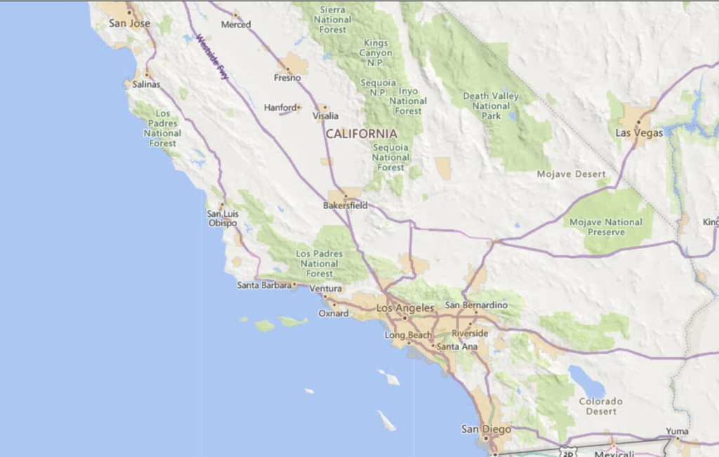 Southern California USDA Eligibility Map